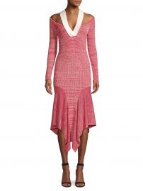 Melange Knit Hankderchief Sheath Dress at Saks Fifth Avenue